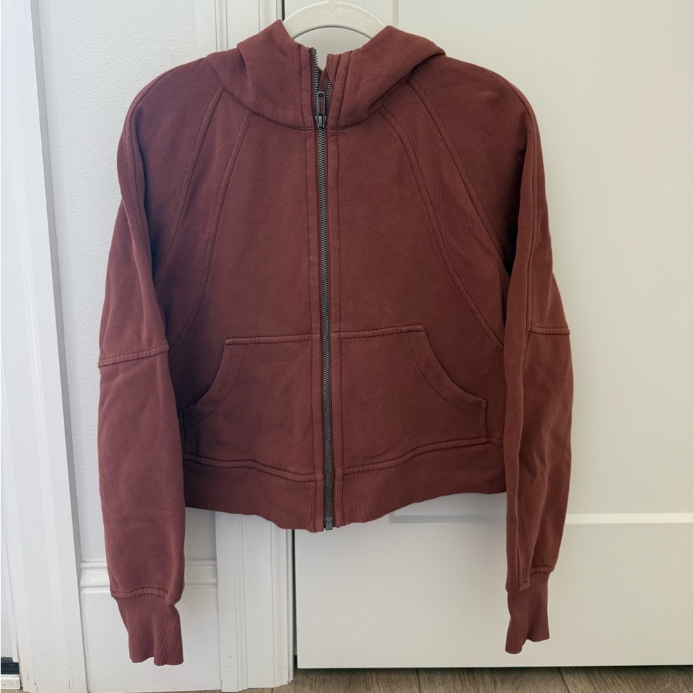 Cropped lulu scuba hoodie - in great condition